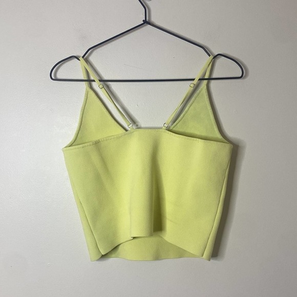 A.L.C Lemon Ava Crop top Large damaged - Picture 6 of 8